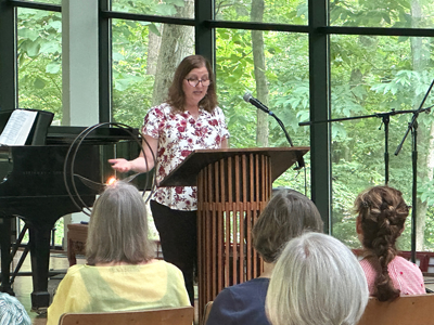 Rev Carrie McEvoy farewell service on July 7 2024