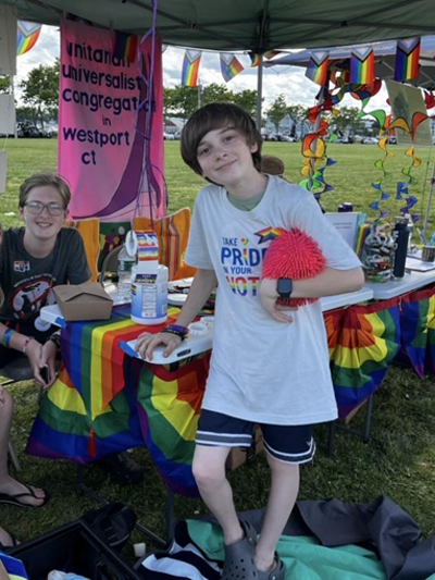 Pride In The Park on June 8 2024 
Dylan and Crosby