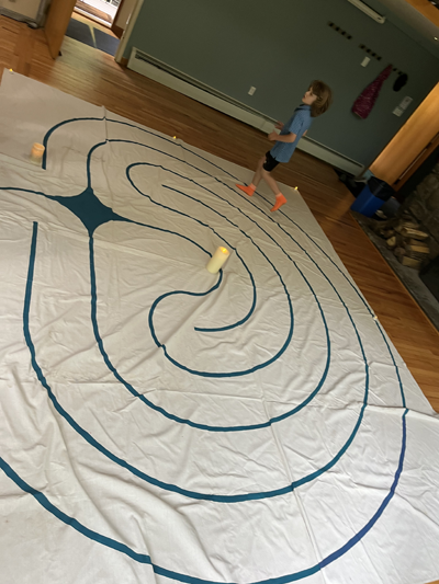 Labyrinth on June 9 2024 
Thane 
