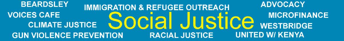 Social Justice Banner