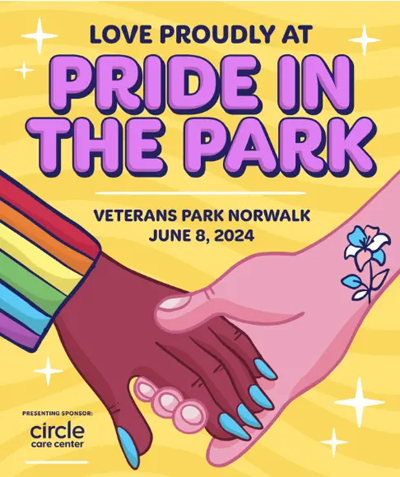 Pride In The Park at Veterans Park in Norwalk June 8 2024