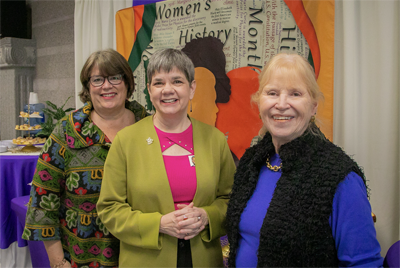 TUUCW members with Rep Hughes March 2024