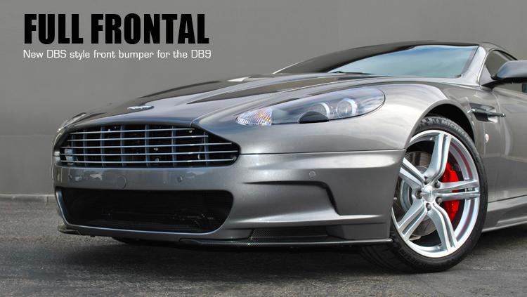 DB9 with DBS front bumper fitted