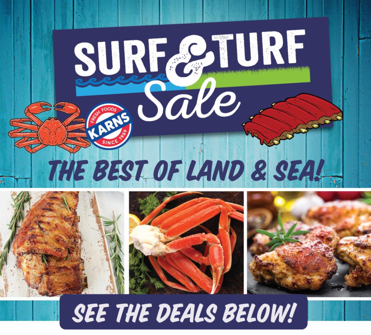 Crab Legs & Baby Back Ribs On Sale This Week!