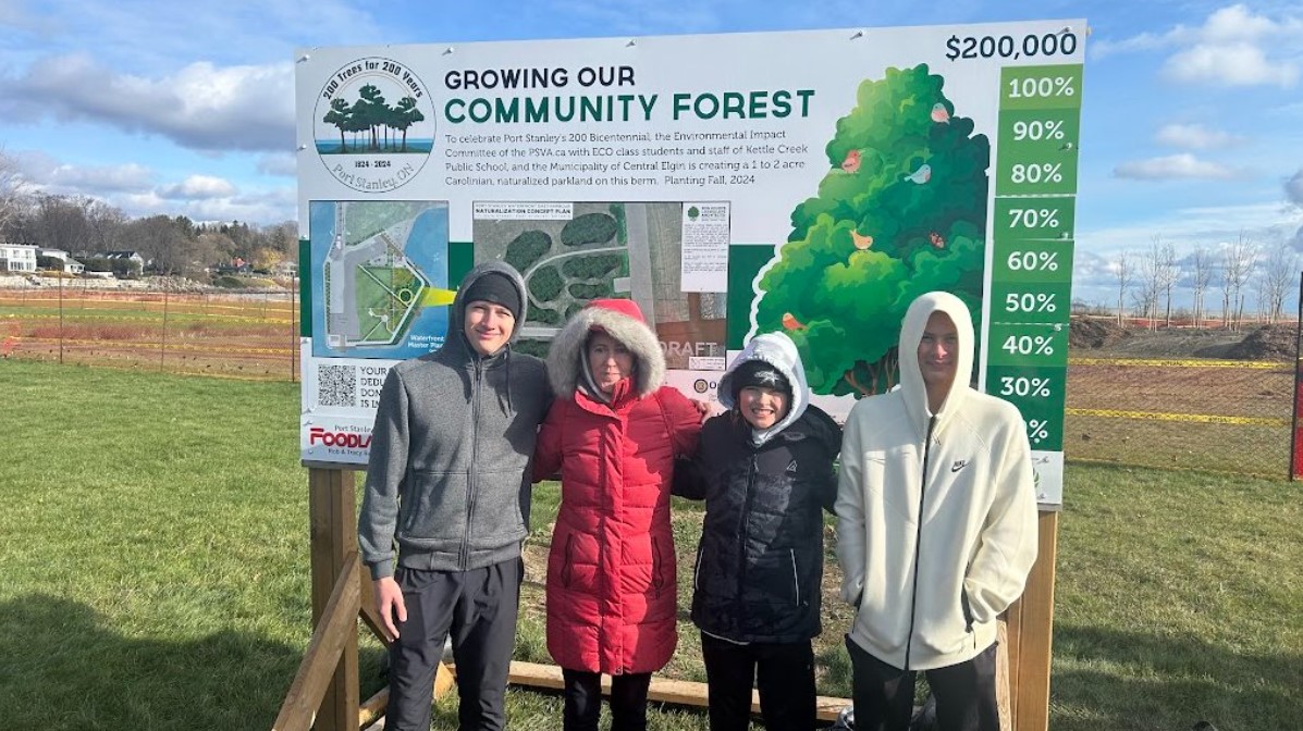 200 Trees for 200 Years in Port Stanley