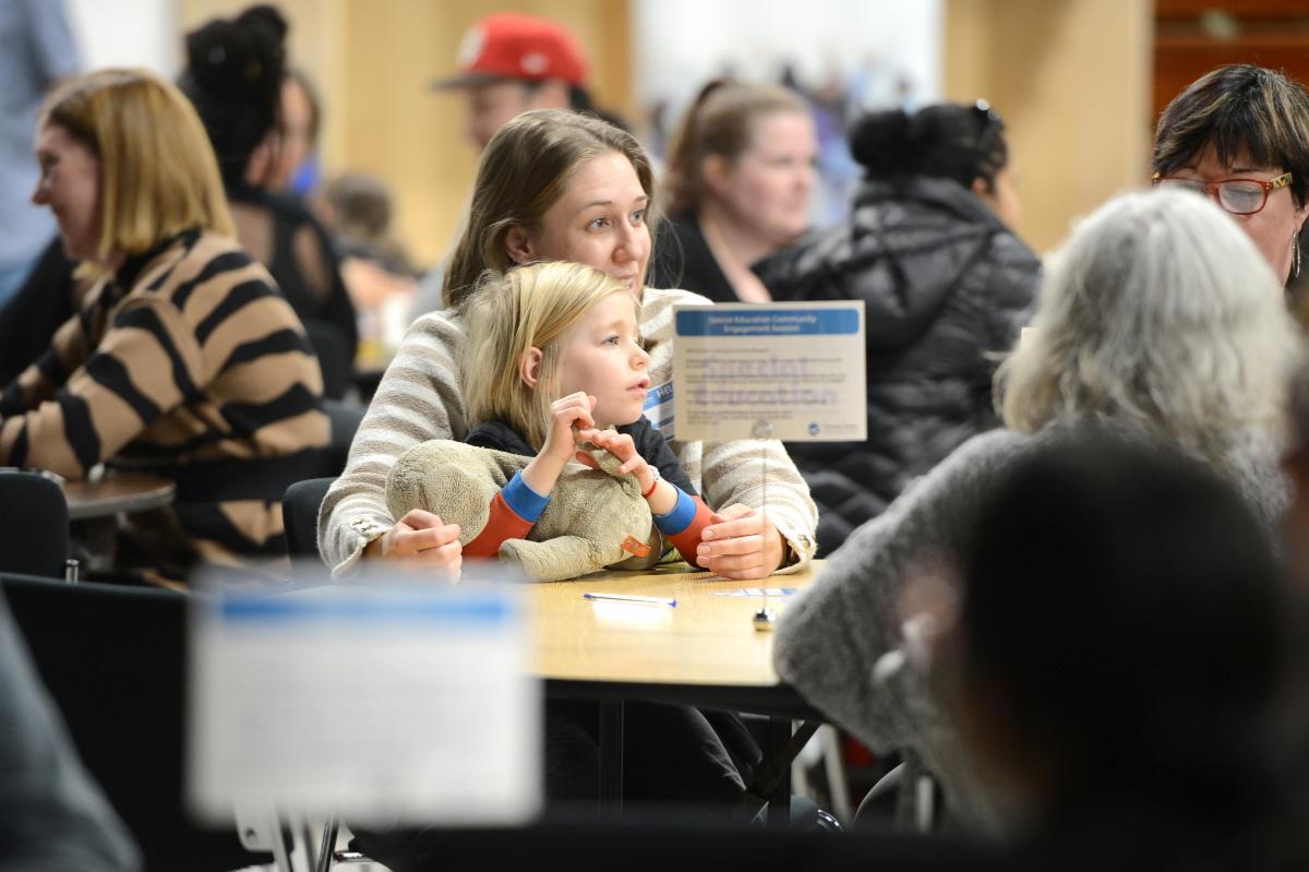 Visitors at TVDSB's Special Education Community Engagement Session 