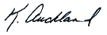 Kevin Auckland Signature
