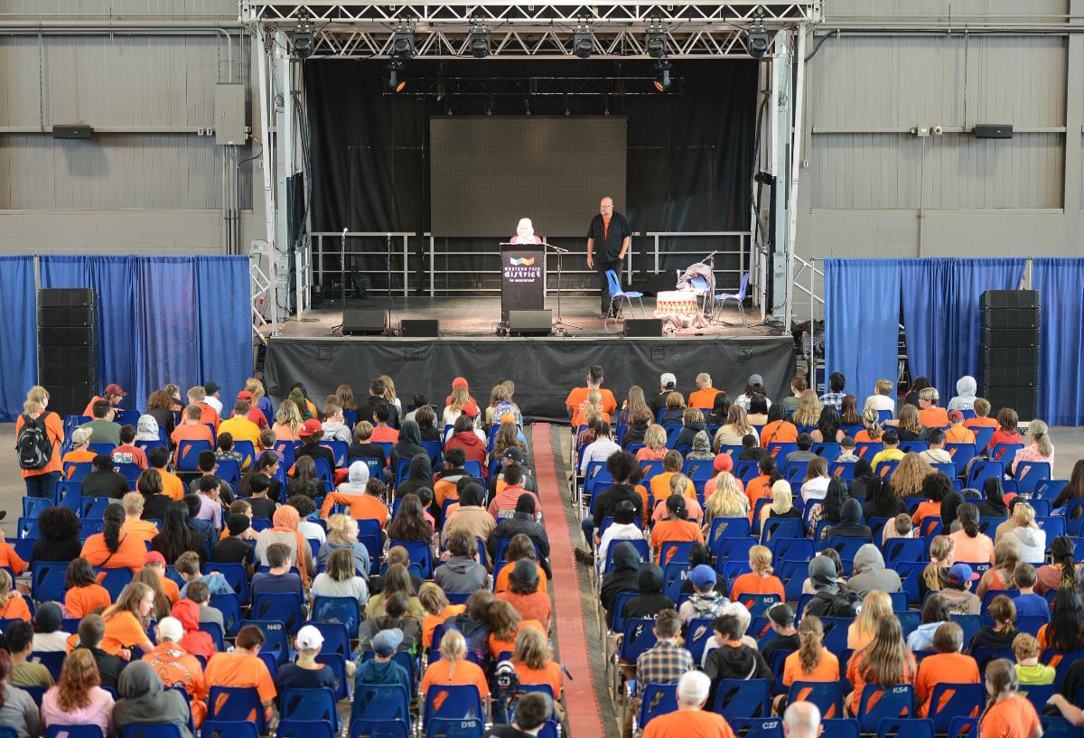 Orange Shirt Day event at Agriplex