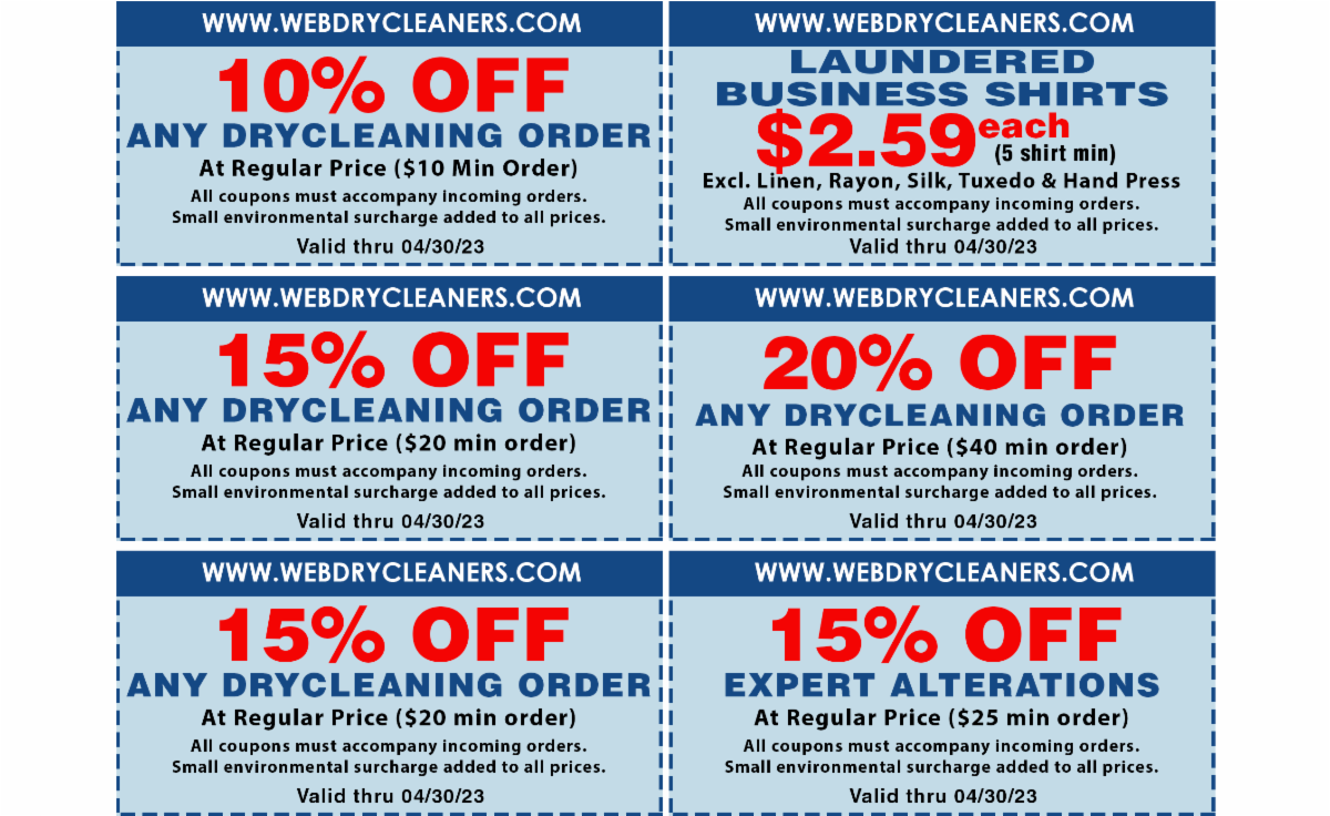 Get your coupons! Our website has been updated.