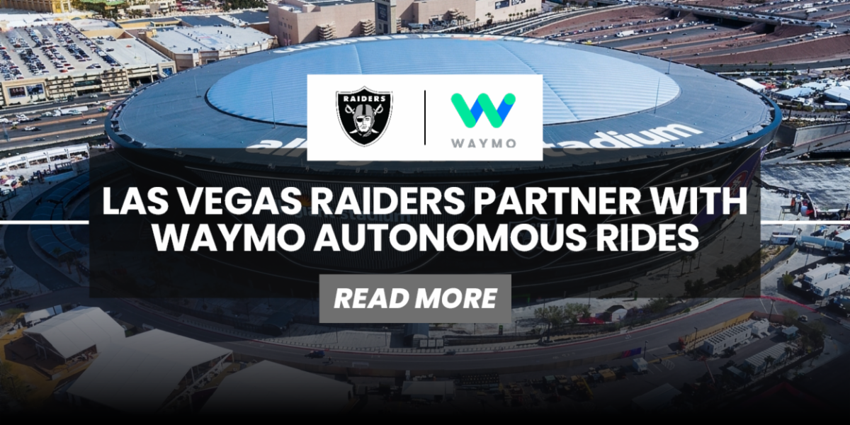 Raiders Partner with Waymo Autonomous Rides