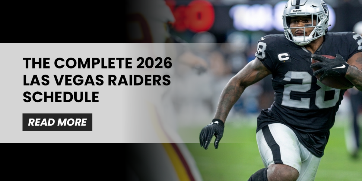 Complete 2026 Las Vegas Raiders Schedule