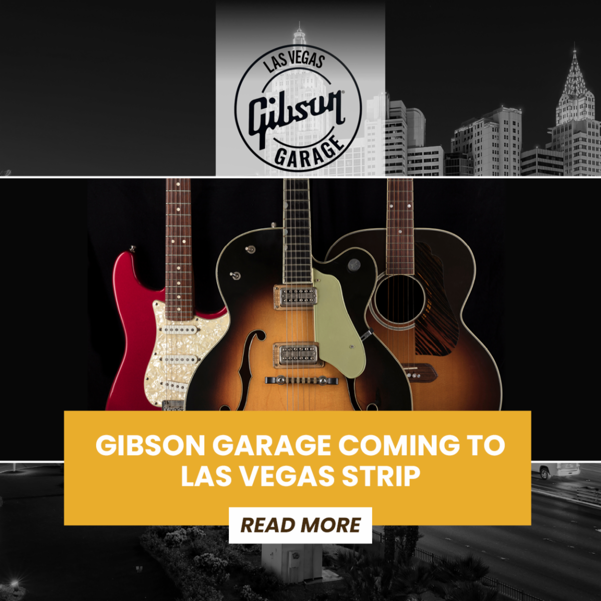 Gibson Garage Coming to Las Vegas Strip