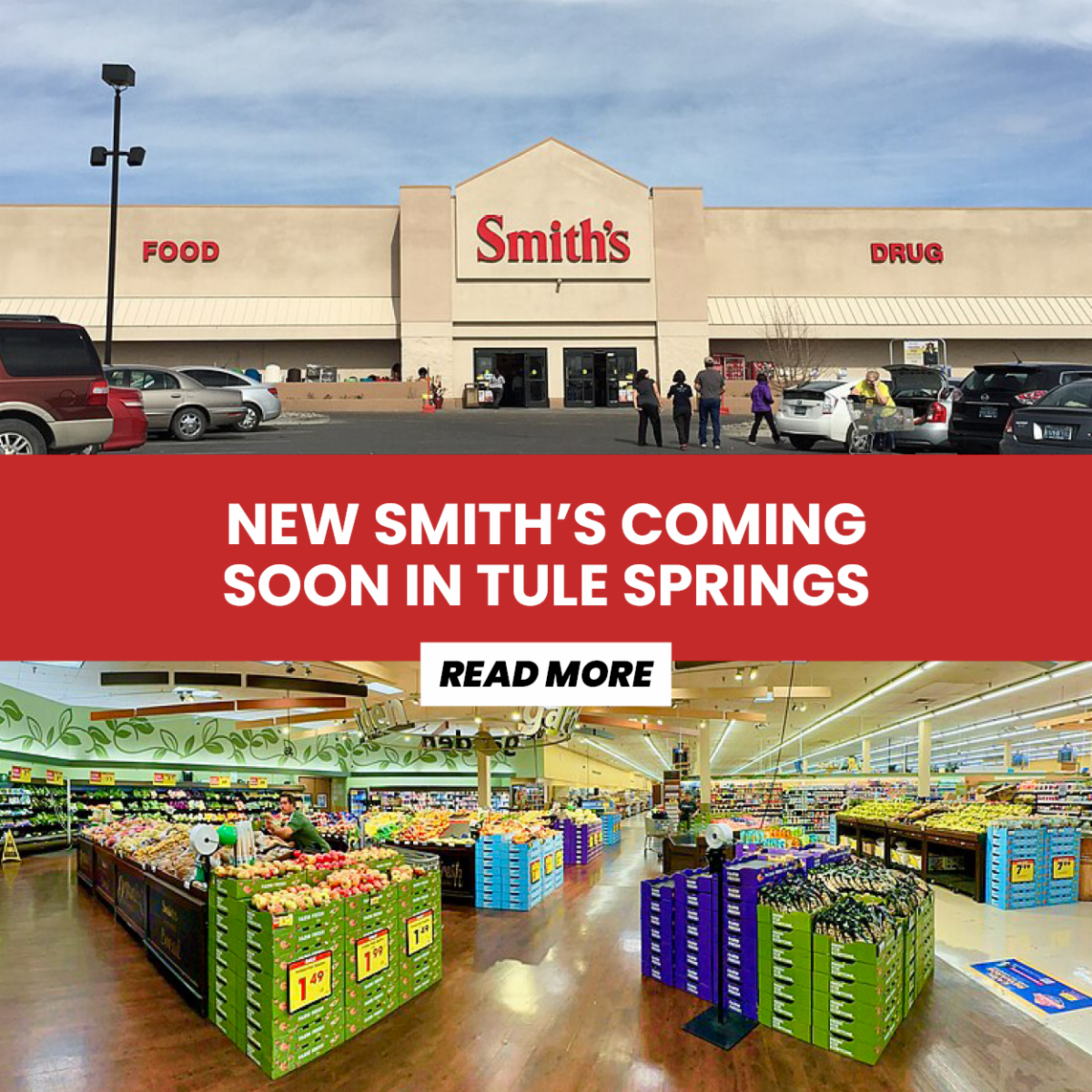 New Smiths Coming Soon to Tule Springs