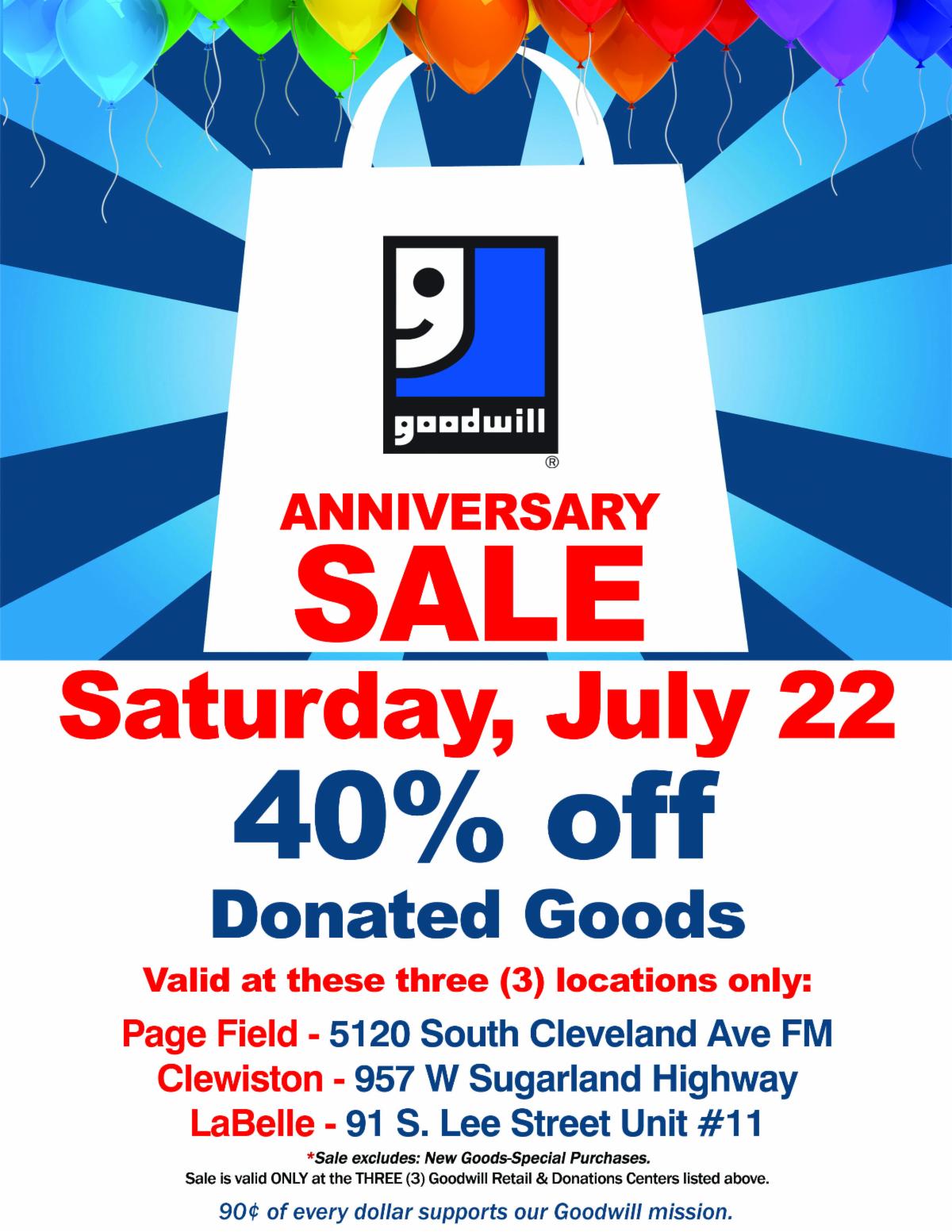 The Goodwill Effects July Newsletter