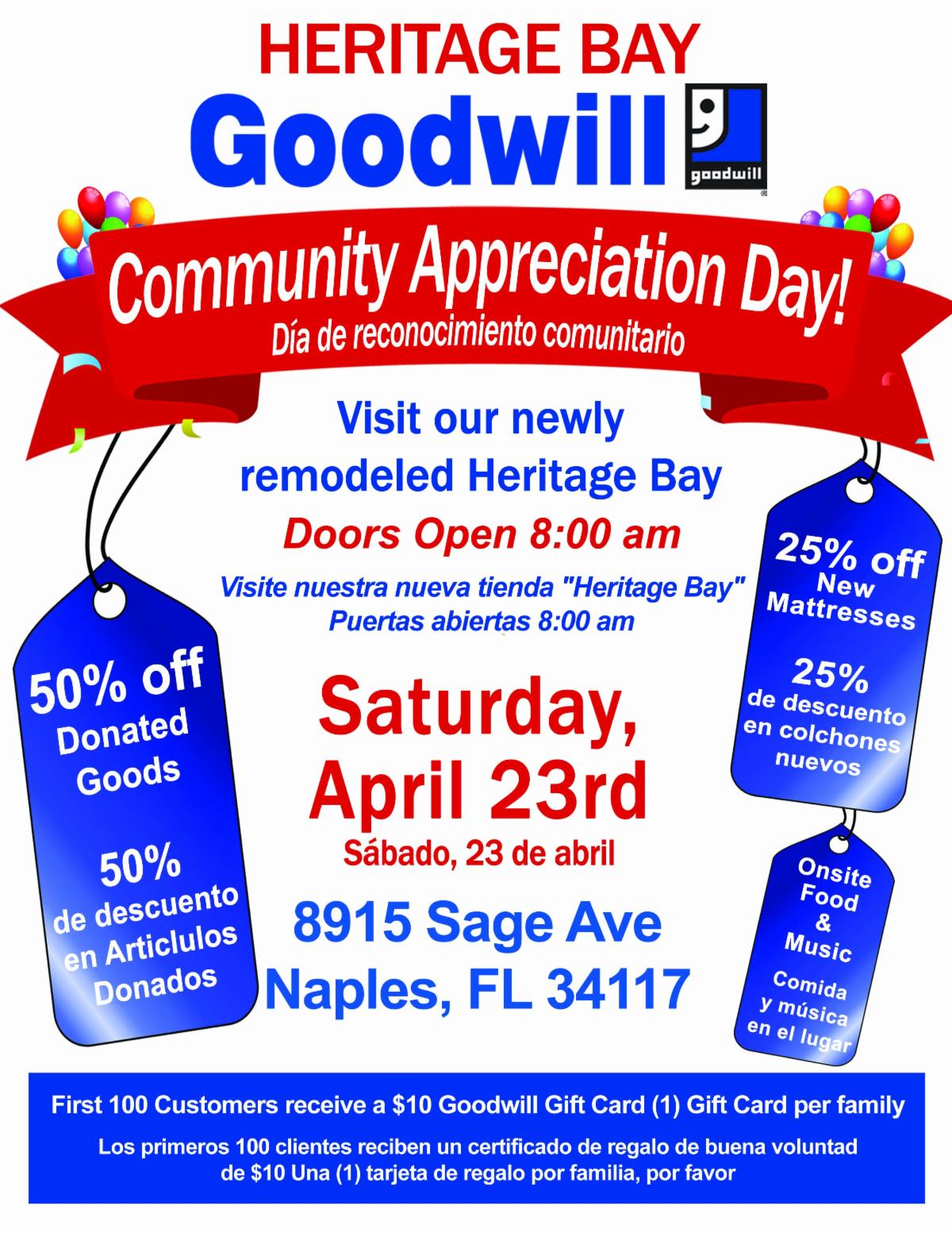 The Goodwill Effects April Newsletter