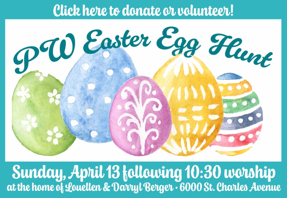 PW Easter Egg Hunt - April 13