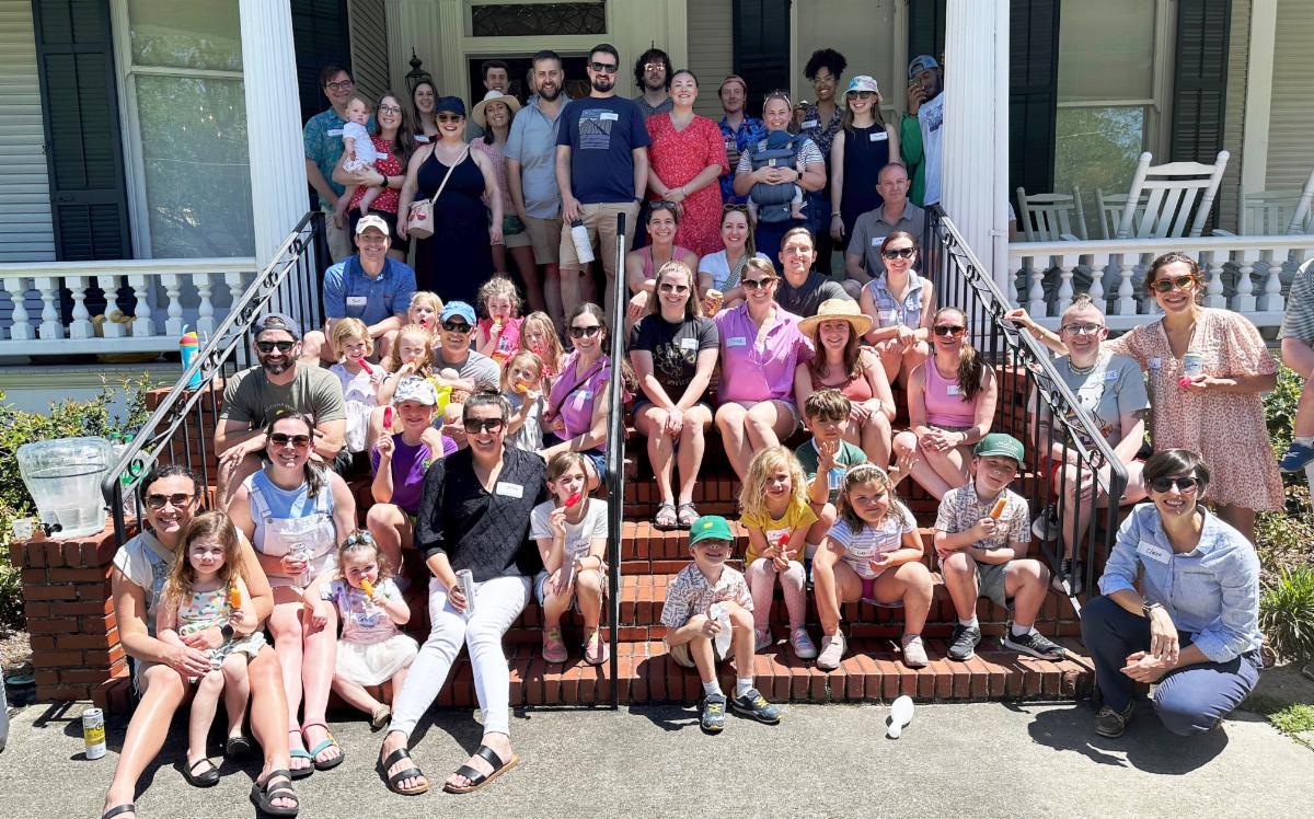 YAF Crawfish Boil group photo