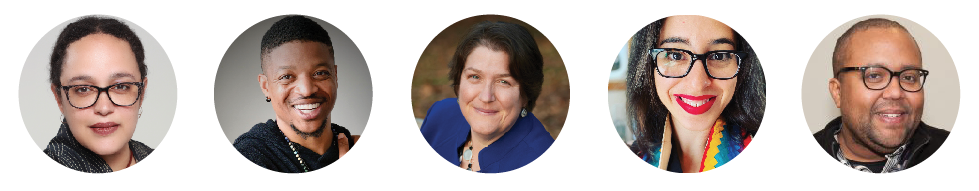 worship leader headshots in circular frames