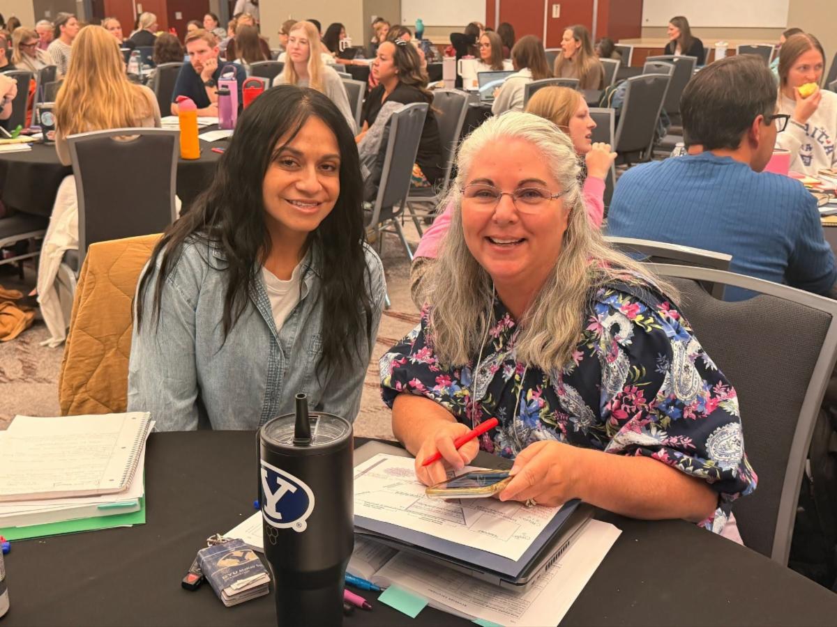 Photo 3 of participants at a table at the 2026 Behavior Support and Prevention Summit  