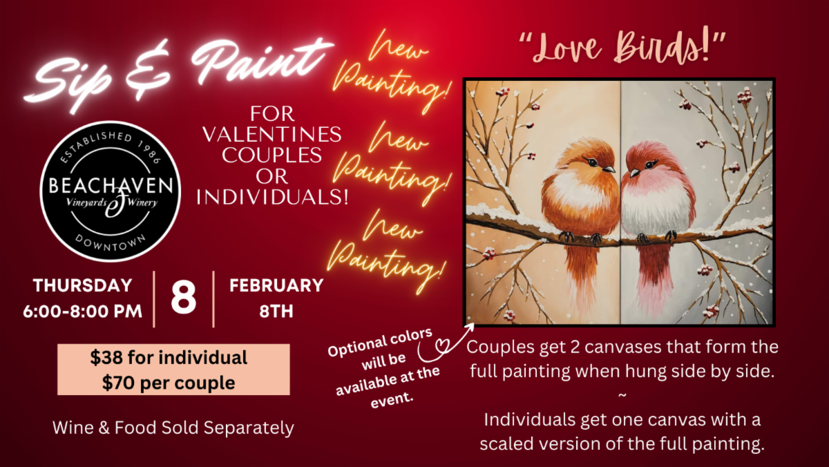 Beachaven Valentine's Sip & Paint