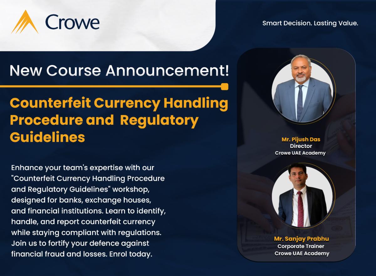 Counterfeit Currency Handling Procedure and Regulatory Guidelines