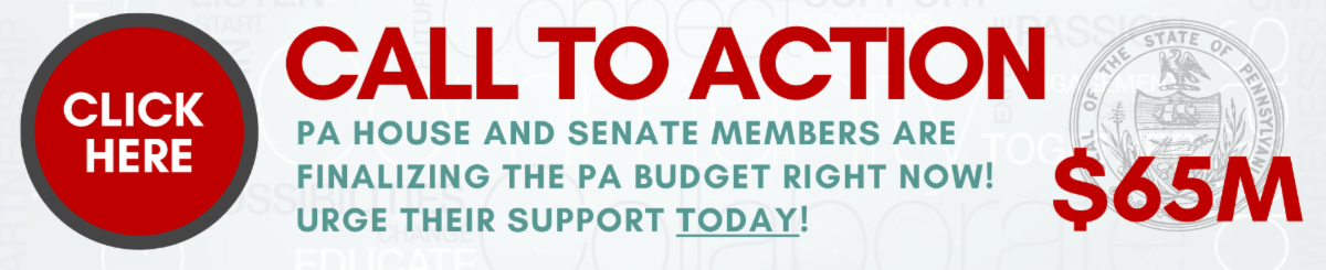 Call To Action Click here the House and Senate are finalizing the budget