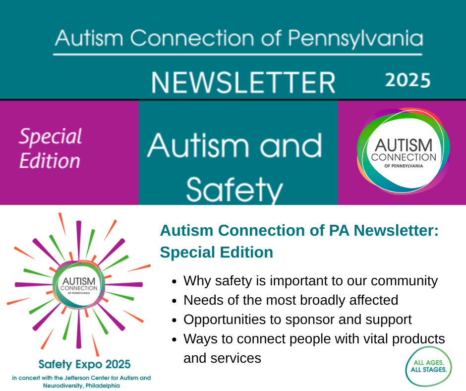 Special Edition Newsletter Autism and Safety