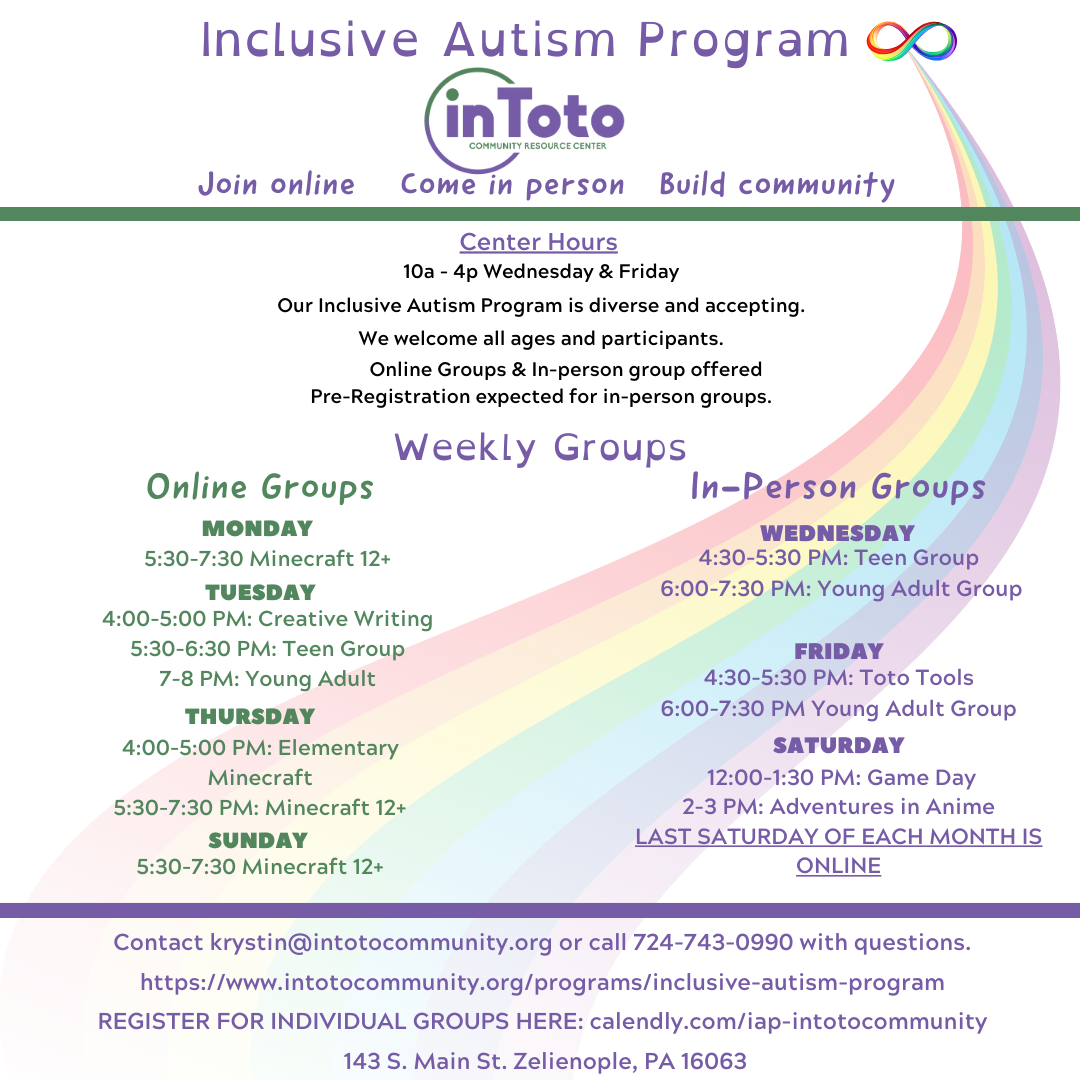 InToto Schedule Flyer