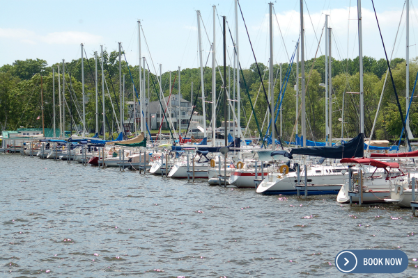 Saugatuck Harbor - one of the views you can enjoy when you stay at our Saugatuck bed and breakfast