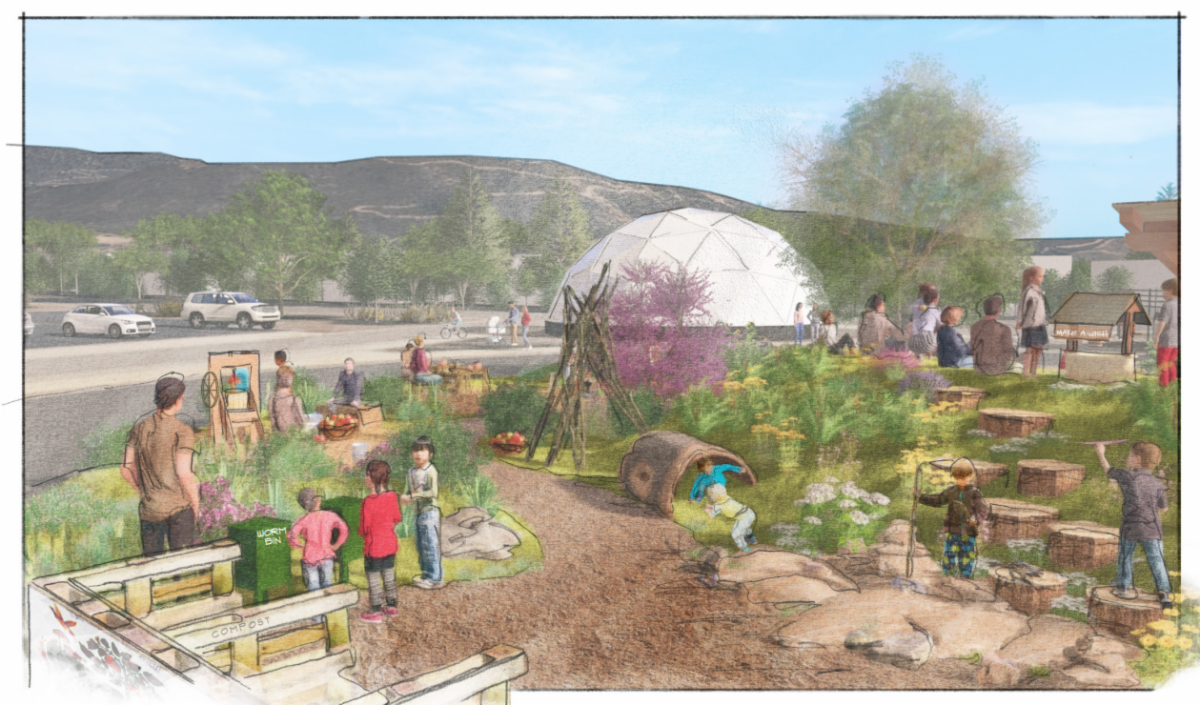 Alternate perspective of The Hub