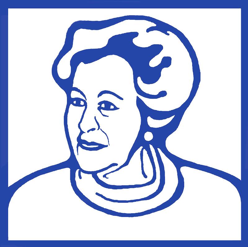 La Dorita Logo Blue and White