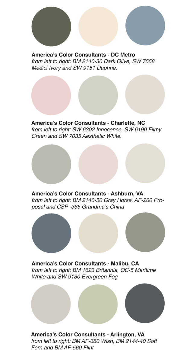 ACC Real Paint Color Palettes for 2024