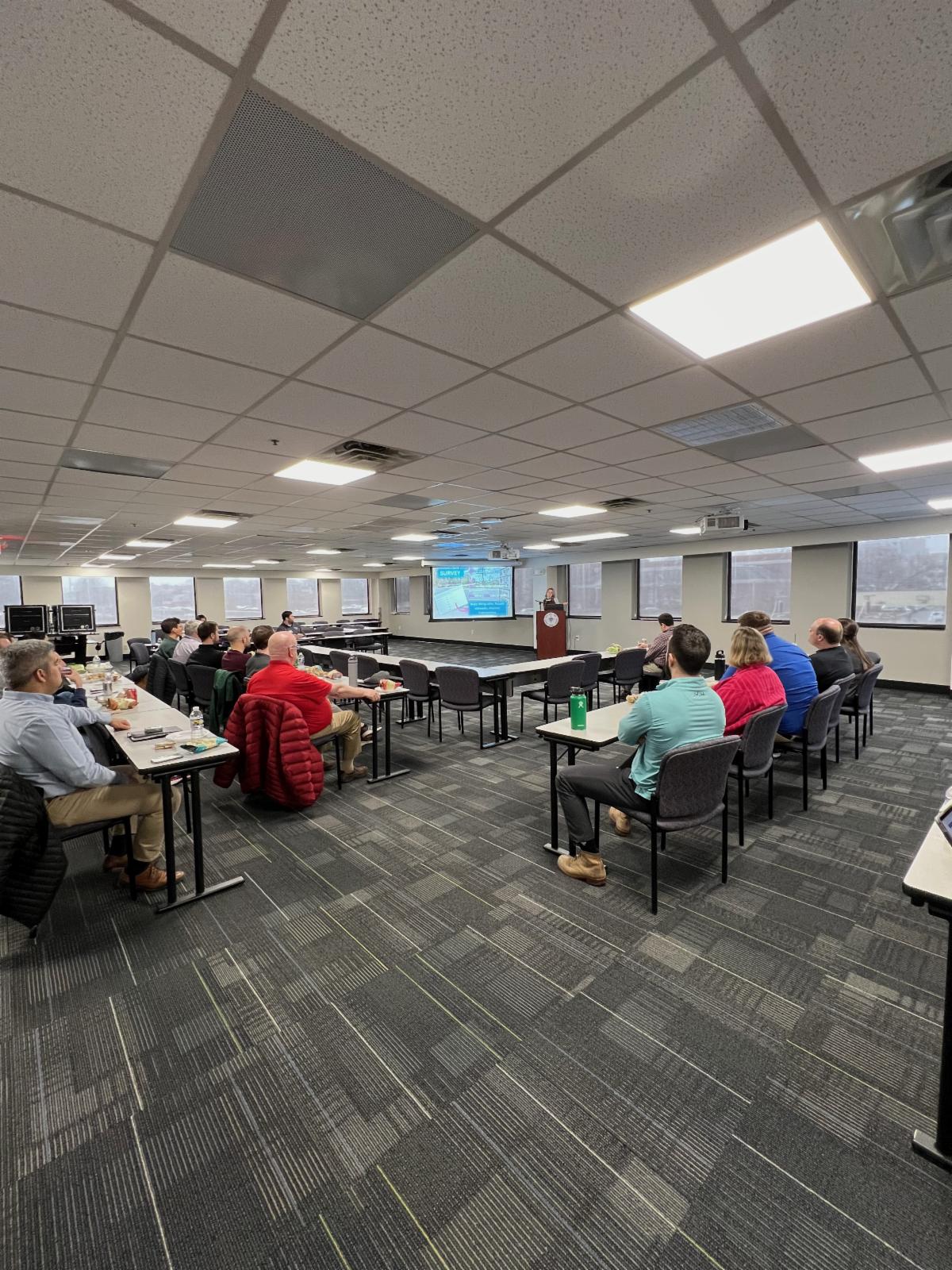Everyone Listening to a presentation at the 2024 Winter Technical Meeting