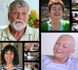The Cancer & Me series features  4 stories of people diagnosed with cancer. 