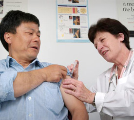 Getting vaccinated is the best way to prevent measles. 