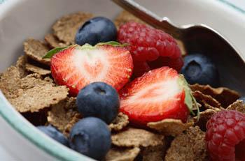 Eat at least 25 grams of fiber a day to encourage regular bowel movements and prevent constipation.