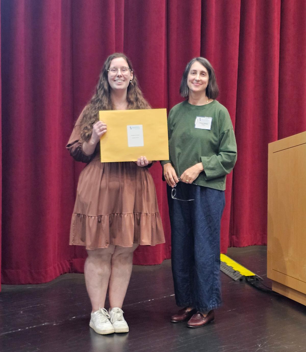 Hannah Benson- Excellence in Action Award