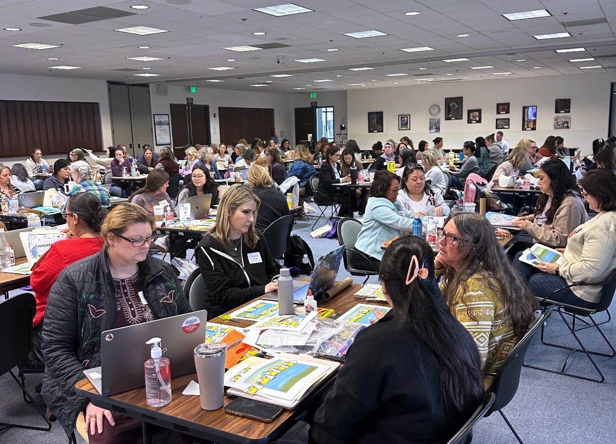 Participants at the CCLA workshop with Dr. Nicki Newton