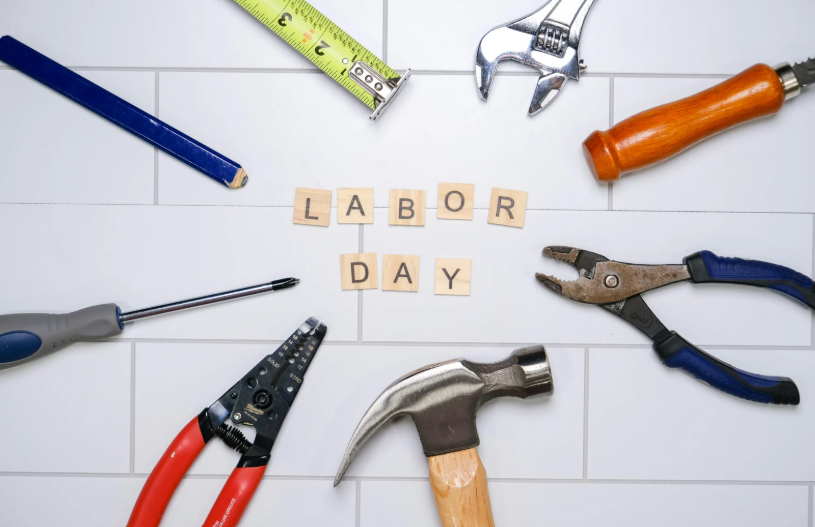 Labor Day celebration illustration