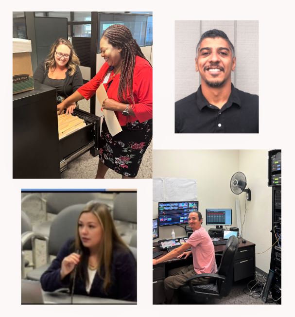 Town Clerk Office staff