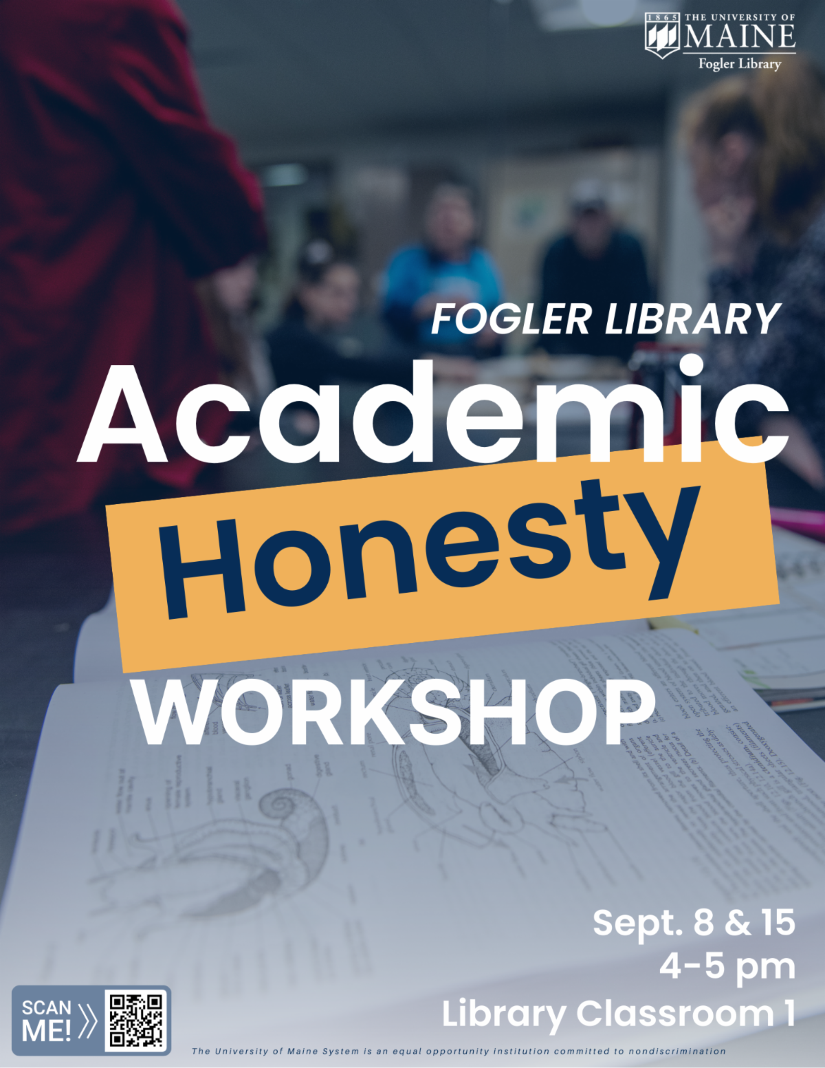 Academic honesty workshop flyer