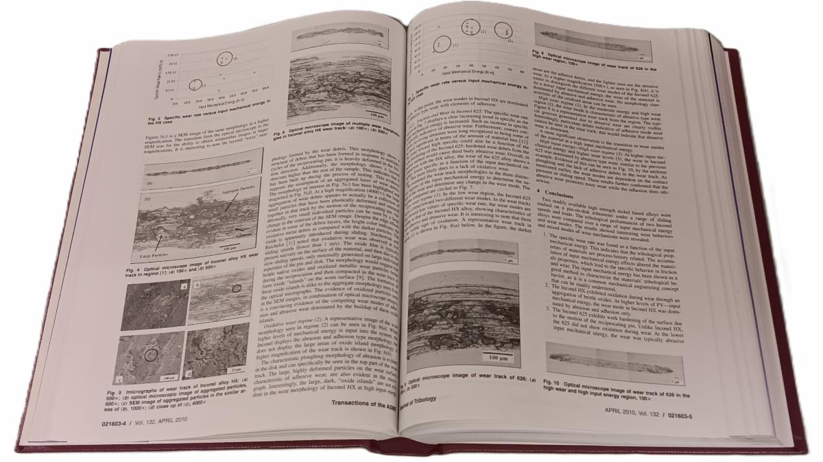Photo of an open journal.