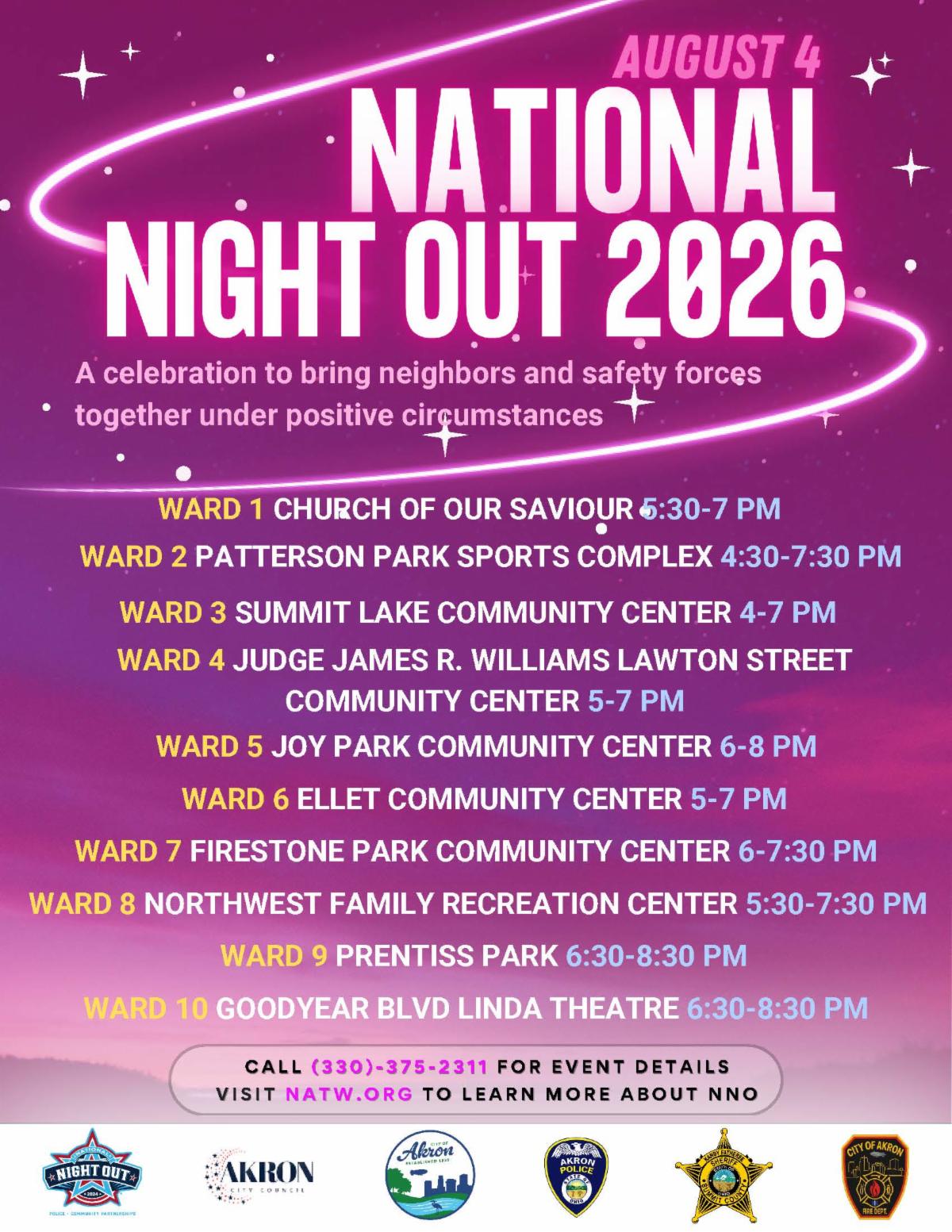 2026 National Night Out Flyer