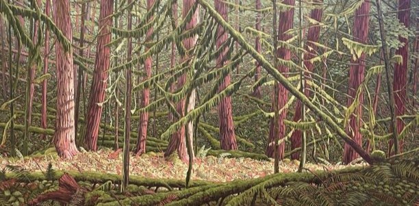 Jamie Kapitain near Roberts Creek