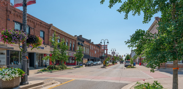 downtown Georgetown during the day