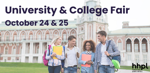 University and College Fair October 24 and 25 