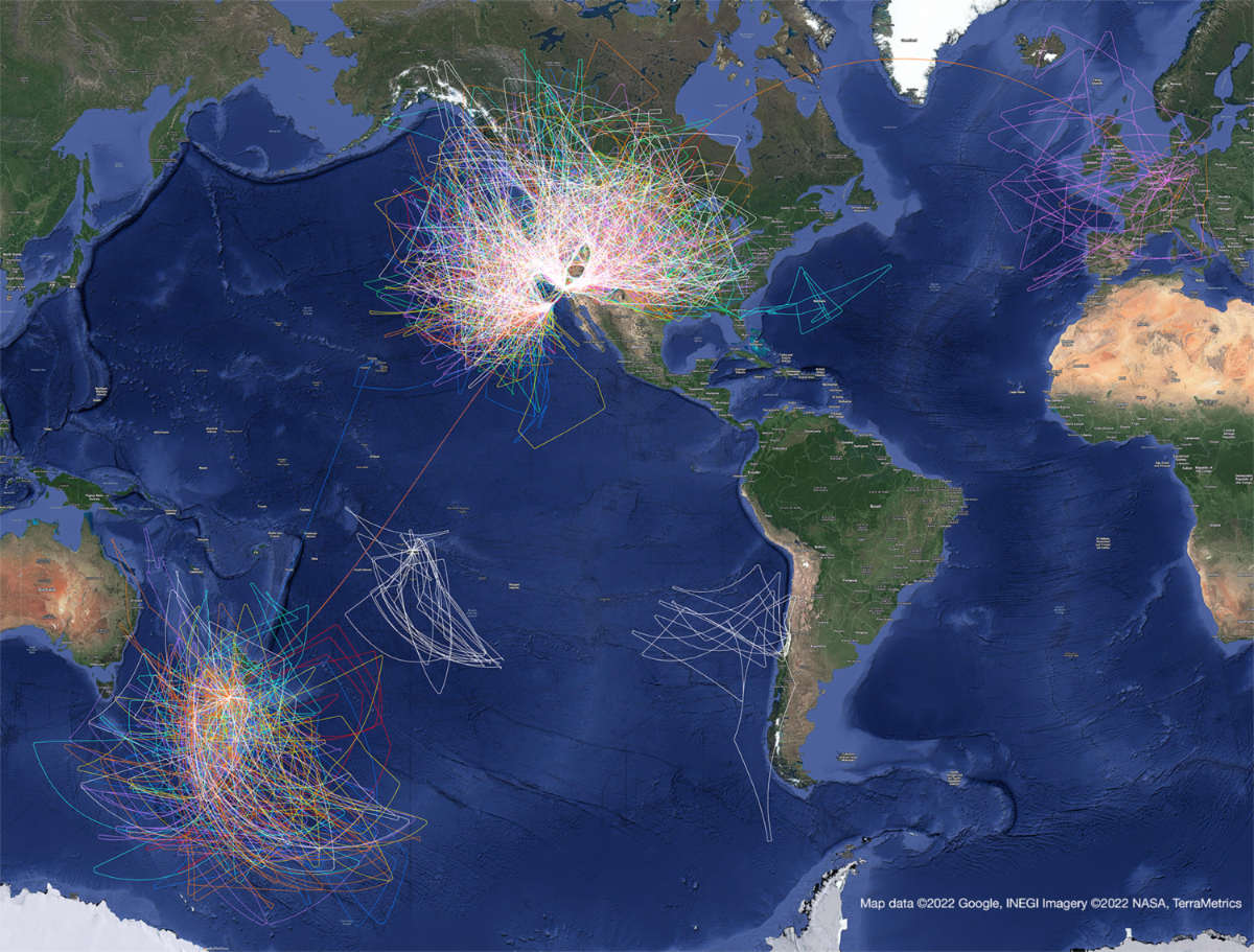All SOFIA science flights