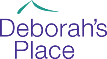 White background logo