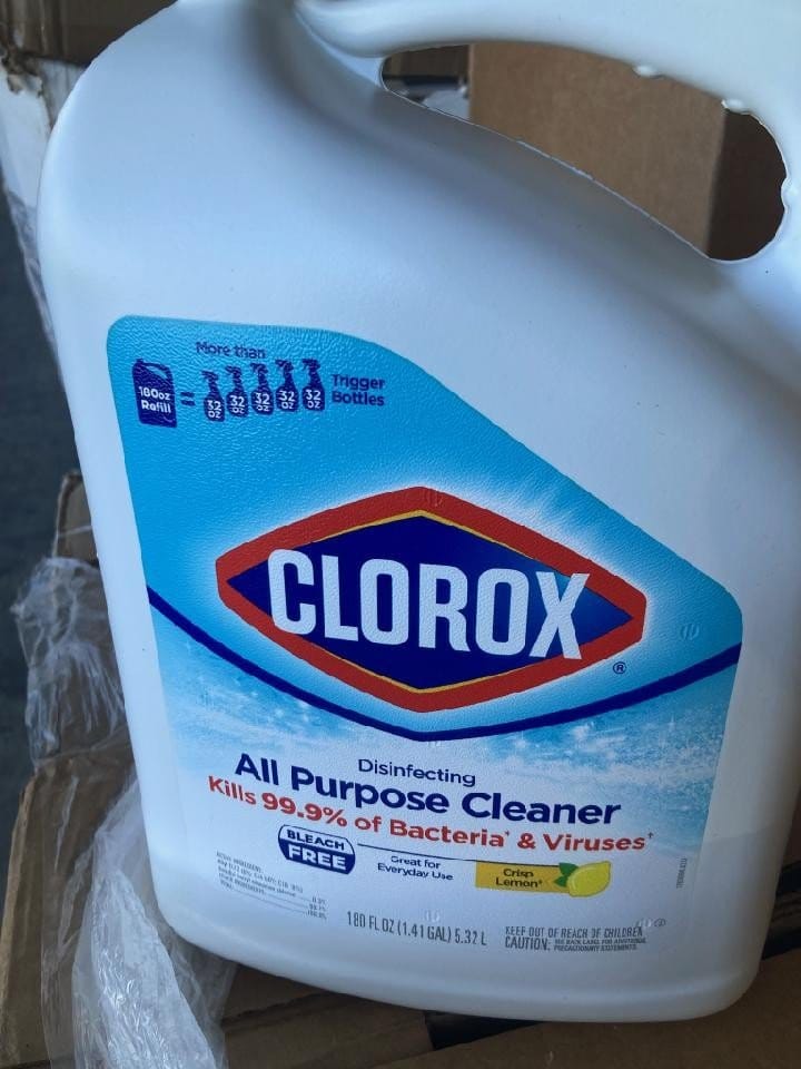 Clorox 180 Oz All Purpose Cleaner/ FOB GA/ Only 2.50 per bottle