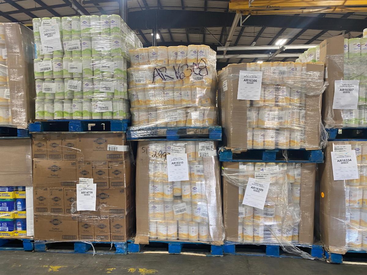 Name Brand Cleaning Supply Truckload Ready To Ship/ Clorox Wipes